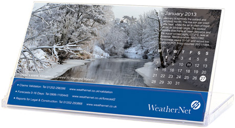 WeatherNet's Calendar 2013